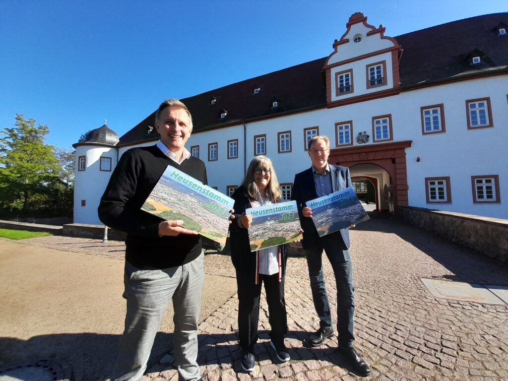 Heusenstamm von oben LuftbildFotokalender 2023 erhältlich Offenbach