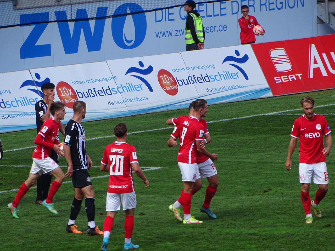 Mit 3-1 hat der OFC heute gegen den VfR Aalen gewonnen.