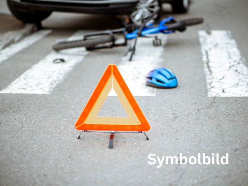 Fahrrad Unfall Symbolbild