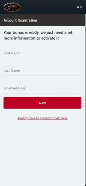 casino room login