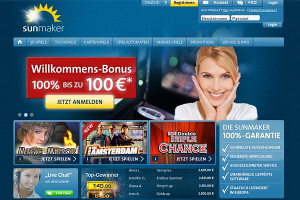 online casino 3 reel slots