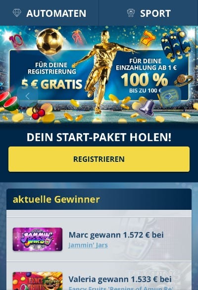 SpyBet Casino-App